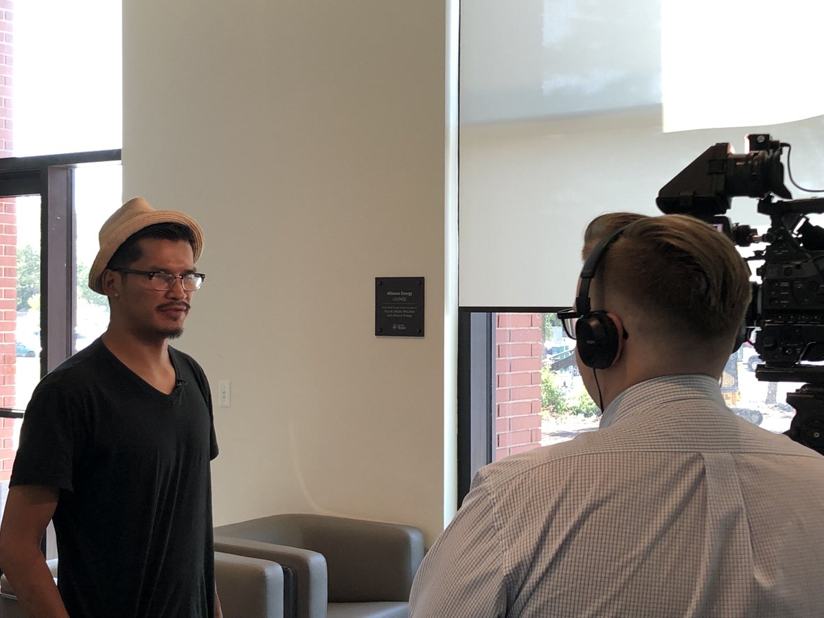 PLATOSask's tweet image. Thank you to Lee and Melissa for taking time out of a busy first week to help us to tell the #PLATOTesting story. 
#indigenoustech #indigenouseconomy #yqr #SoftwareTesting