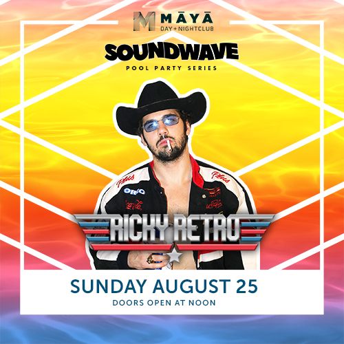 SLEMusic's tweet photo. ☀️SHOW ANNOUNCEMENT☀️

Get down and dirty at @mayaclubaz with @GoRickyRetro on August 25! 

Get your tickets before they're gone at https://t.co/XIMuEfNXPf https://t.co/QfgLwpAqMQ