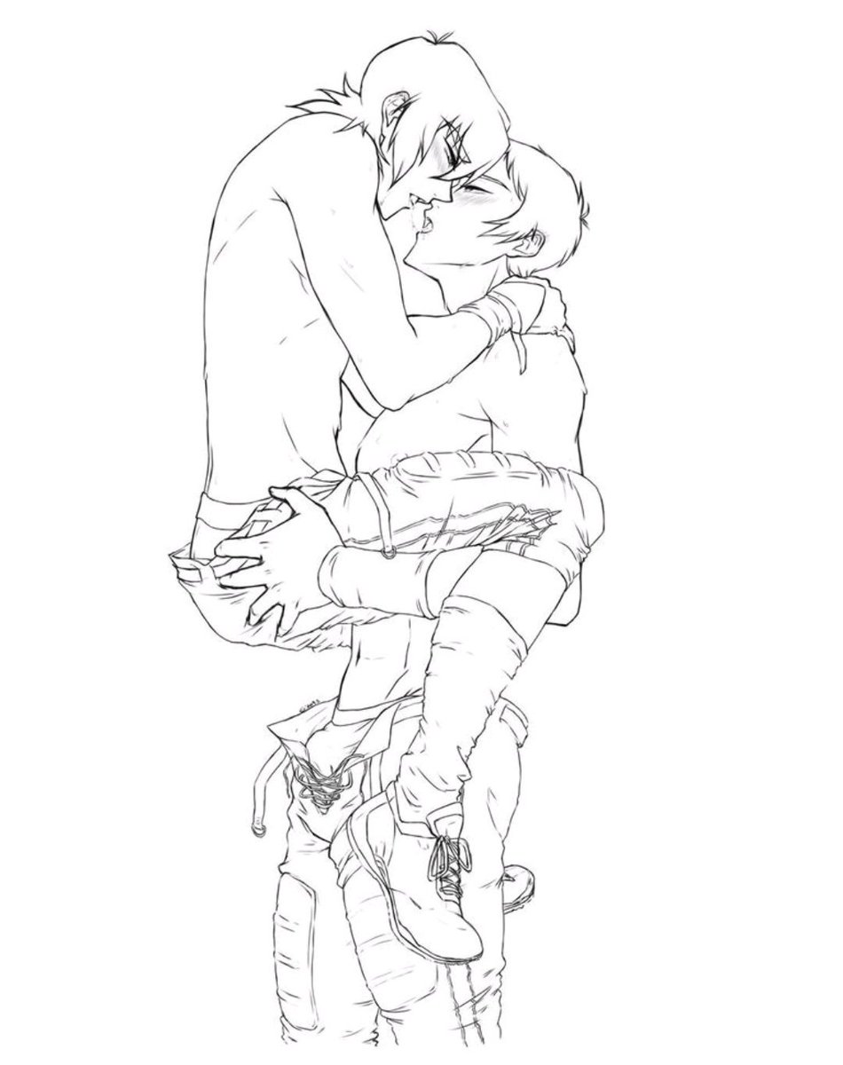Ruri_riin's tweet photo. This is the kind of "prize" they share after a good game 😏😏💦
Maybe I'll do a version where both are a little more... naked... 
I think this is a little bit NSFW(?)
I don't care, this is my acc and I'm gonna upload whatever I want 👌🏻😏💦
#klance #vld #keih #lance #AU #bl https://t.co/Os18kA3D7g