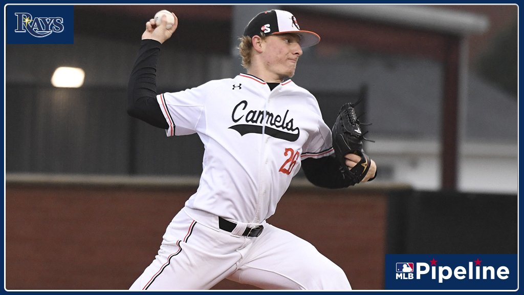 MLBPipeline's tweet photo. #Rays No. 40 overall #MLBDraft pick Seth Johnson was 👌 in his 2nd @MiLB start &amp; has yet to allow a run:

2 IP
0 R
1 H
0 BB
1 K

1st 2 starts combined:
4 IP
0 R
2 H
1 BB
3 K

Stats for all 2019 @MLBDraft picks: https://t.co/1ZmJuPPwQy https://t.co/z64VRFxJgR