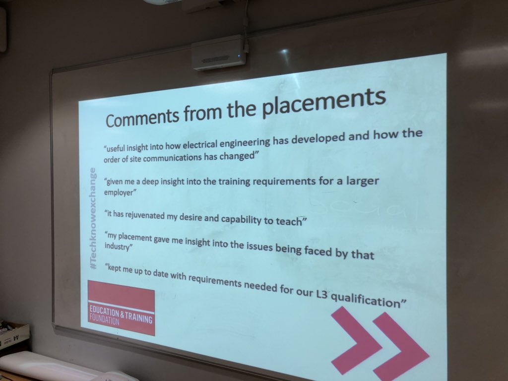 Andrew_Cox1's tweet photo. We launched the @E_T_Foundation #techknowexchange STEM conference today. @LSEColleges staff learned about how innovative industry placements have successfuly developed our STEM curriculums and made our learners fit for the future! See comments below ⬇️ #industrymeetsFE #CODweek https://t.co/XLiTsecxBm