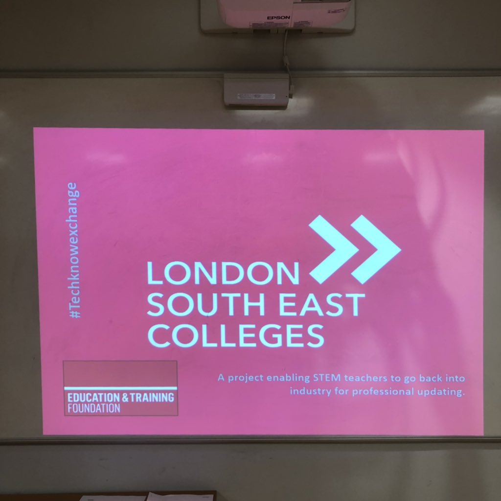 Andrew_Cox1's tweet photo. We launched the @E_T_Foundation #techknowexchange STEM conference today. @LSEColleges staff learned about how innovative industry placements have successfuly developed our STEM curriculums and made our learners fit for the future! See comments below ⬇️ #industrymeetsFE #CODweek https://t.co/XLiTsecxBm