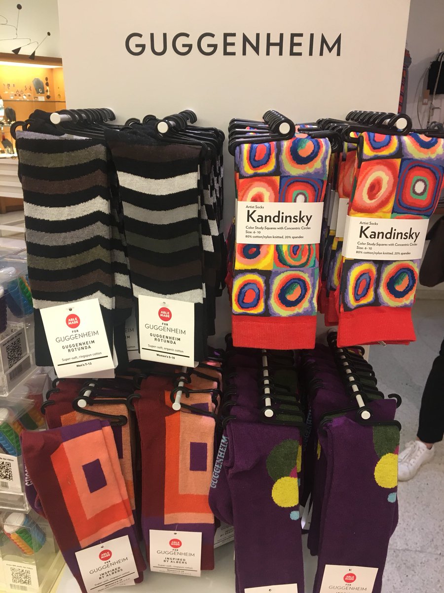 bernarddonoghue's tweet photo. #museumsocks @Guggenheim @StuartHobley https://t.co/tMaDsDHhTR