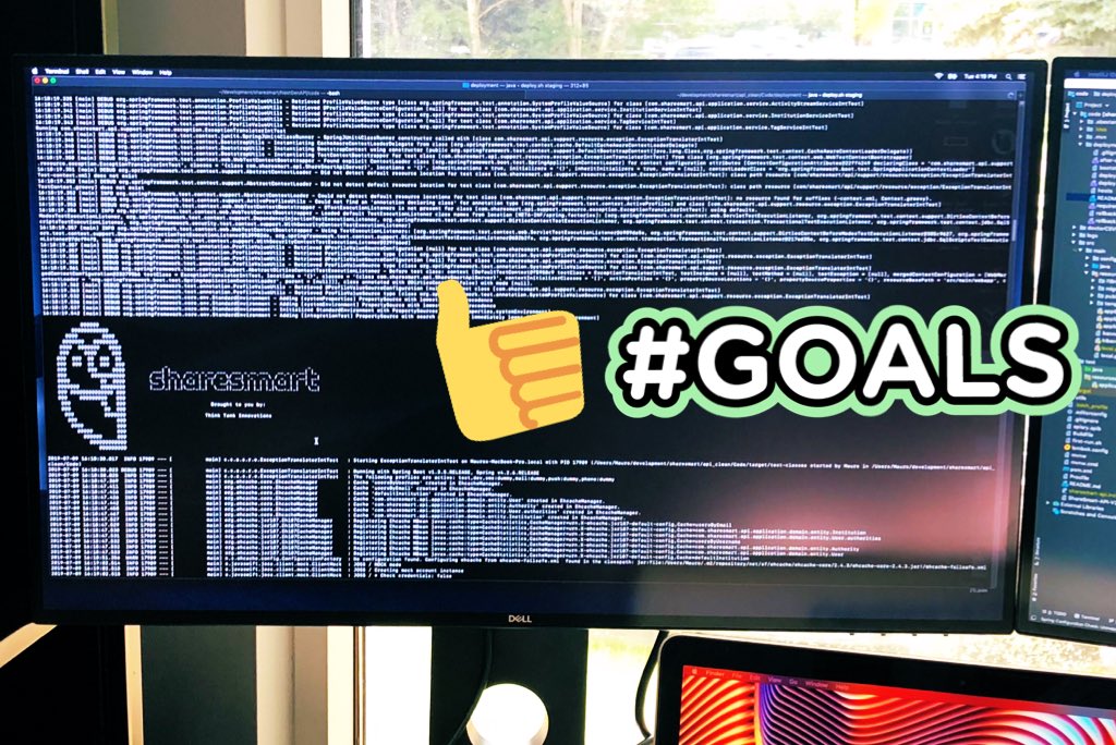 😂 Our software engineers are the best. Their creative “outlet” is...artistic coding. 💻📱#creativity #tech #SoftwareEngineer #javascript #PHP #mySQL #swift #Ruby #designthinking