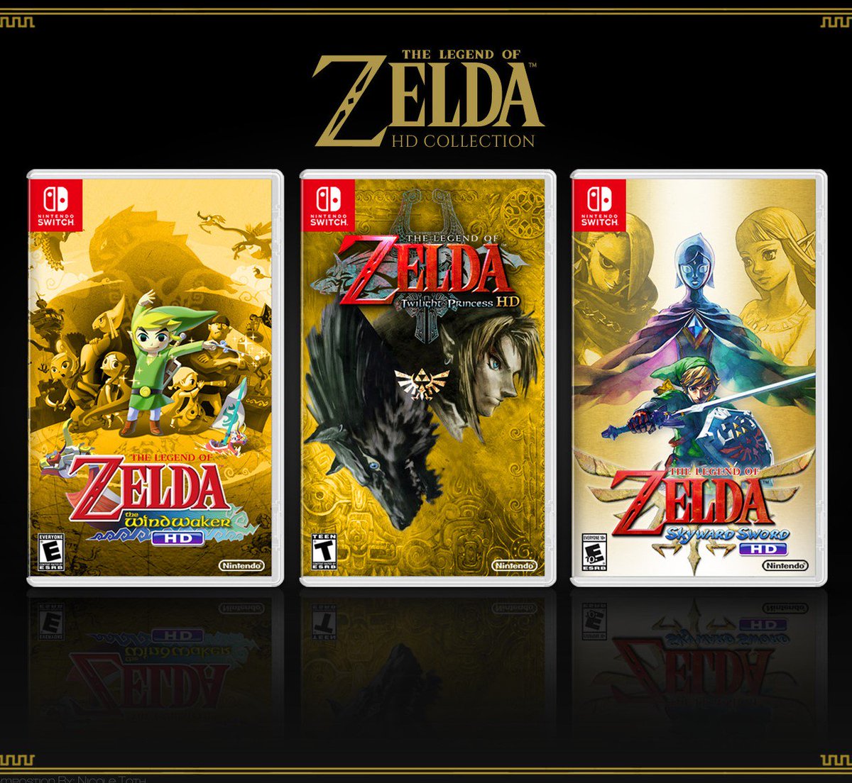 DynamoSuperX's tweet photo. You get to choose one of these collections to come to Switch. Which one do you choose??? ✨🎮✨#nintendoswitch #supermario #zelda https://t.co/WDlnAHlNNv