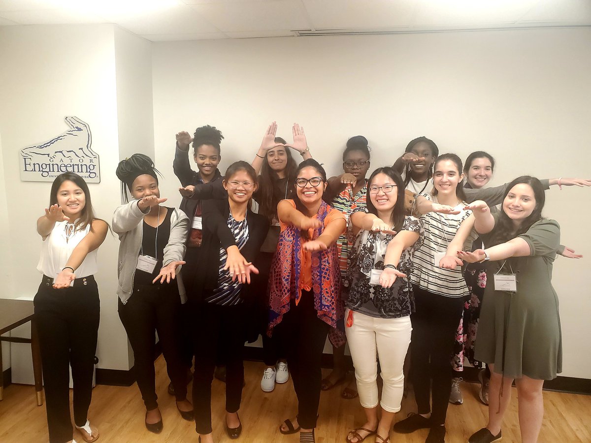 lilyvirguez's tweet photo. Lucky to have the opportunity to speak with this group of girls 💪 as part of the #STEPUP experience at @UFWertheim! Thanks for a great and inspiring conversation 🙌! We are happy to have you here at @UF! You rock 🙋🏿♀️!!! #WomenInSTEM #engineers #firstyearexperiences #Motivation https://t.co/8Pc31MB0SK