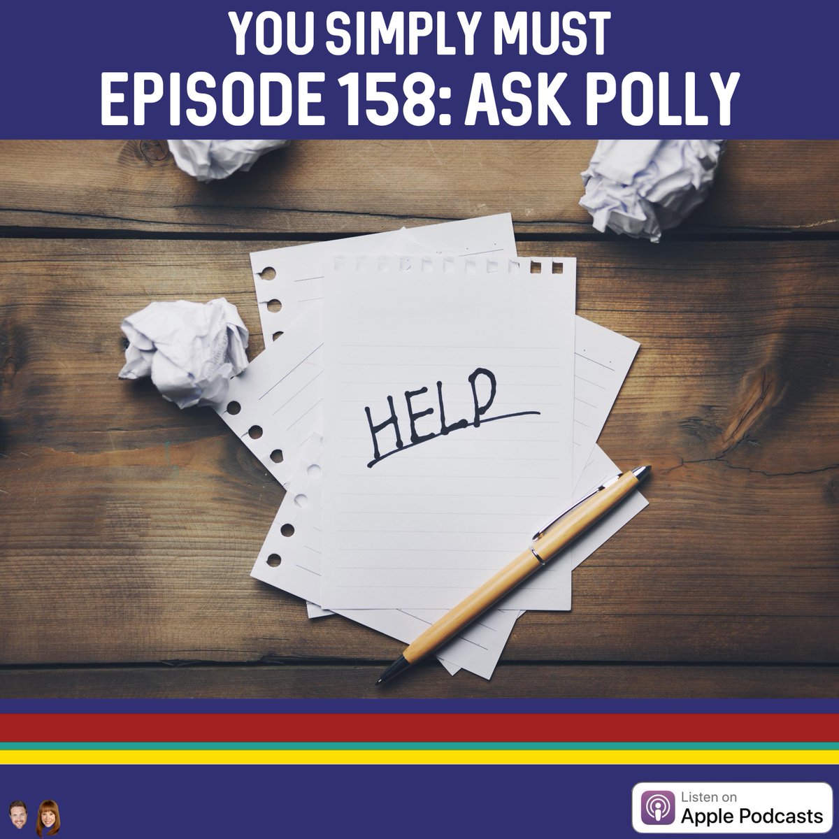Got a question? Don't look at us. Ask Polly!

Listen on Apple Podcasts, Google Play, Spotify, or at bit.ly/YSMEpisode158

#podernfamily #podcasts #comedy #advice #advicecolumn #askpolly @hhavrilesky @thecut @nymag