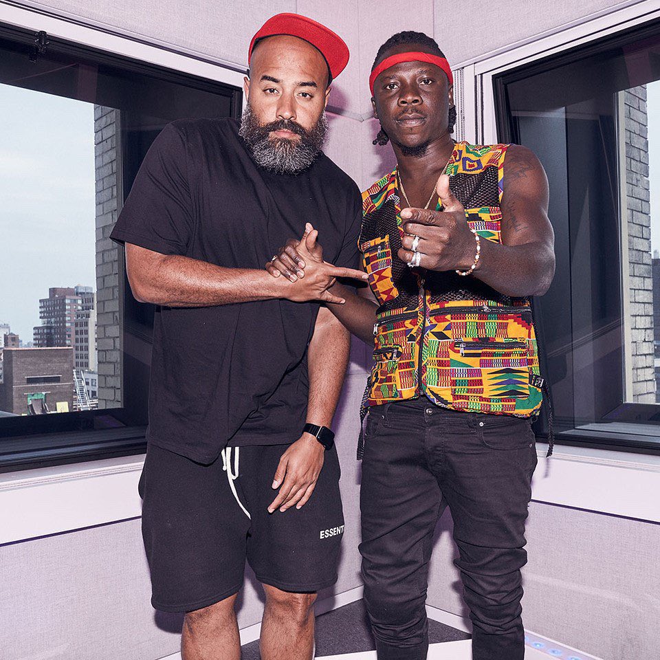 stonebwoy's tweet photo. Tune in at 4pm EST / 8pm GMT for an exclusive premier of my new single #TuffSeed &amp; to listen to my Interview with @oldmanebro on @beats1official #Beats1Ebro
https://t.co/H04ScazUBU https://t.co/Ow5GGVhM7f