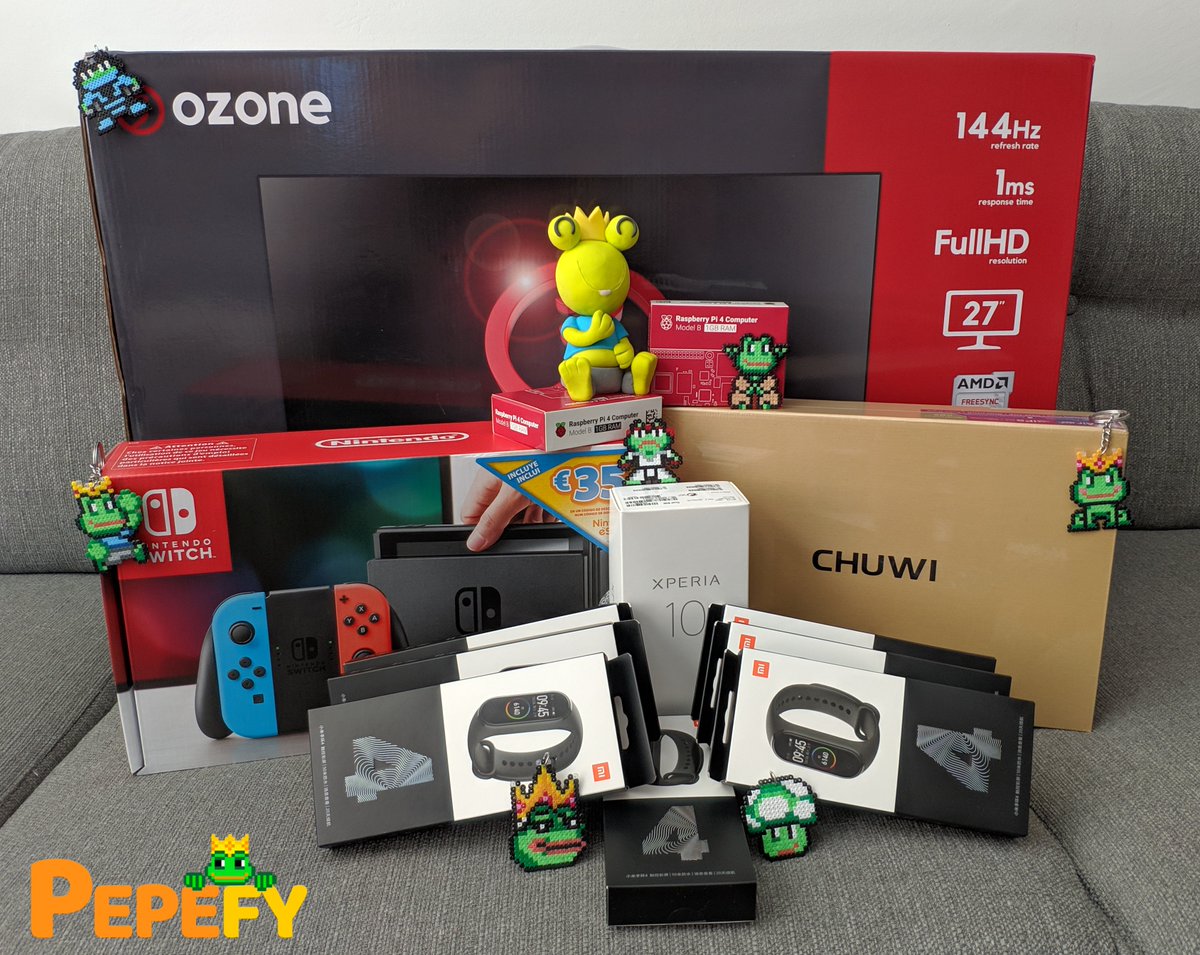 Ya somos más de 3000 usuarios y muchos nos lo habéis pedido: ¡¡TOCA SORTEO!!
¡Esta vez vamos a sortear 20 premios valorados en más de 1500€!
No olvides apuntarte! Es totalmente gratis! pepefy.com/sorteo-celebra…