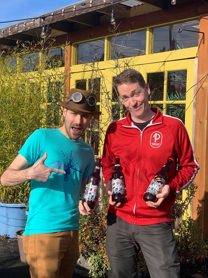 The Secret Origin of 2019 @oregonbrewfest Parade Grand Marshall!
 
<a href="/TheUnipiper/">The Unipiper</a> AKA Brian Kidd &amp; Ryan Pappe Head Brewer <a href="/PortlandBrewing/">Portland Brewing</a> <a href="/PDXBeerPodcast/">PDX Beer Podcast</a> Episode 98 hosted by <a href="/stevenshomler/">Steven Shomler</a> 

portlandbeerpodcast.com/the-unipiper-a…

#Portland #CraftBeer #Podcast  #Beer #OBF19 #TheUnipiper