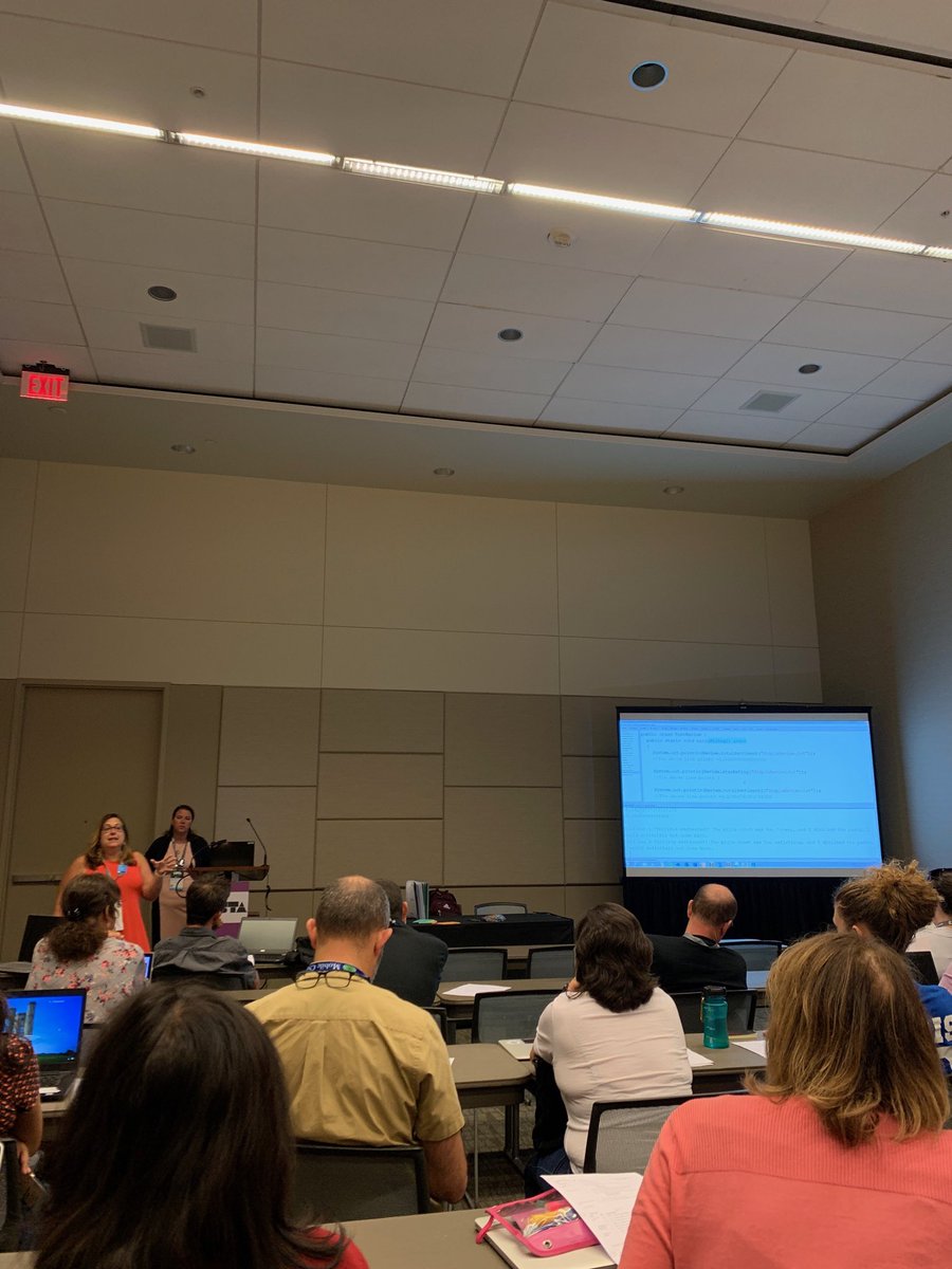 BeccaGutosky's tweet image. Yay! 👏🏽The unveiling of 4 brand new #APComputerScienceA labs hot off the press! 🔥#CSTA2019 ⁦@CollegeBoard⁩ #Java w/ ⁦@Lombardi_M_⁩