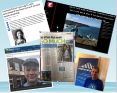 3500toendit's tweet photo. After I struggled to find time to promote my walk (walking 3,500 miles is surprisingly time-consuming!), Jackie at @barbedwordsblog stepped in to help, resulting in 50 interviews in local &amp; national media! Thank you so much 🙏 Read more about the coverage: https://t.co/aC2ptObzLC https://t.co/XIQoIjvsw5