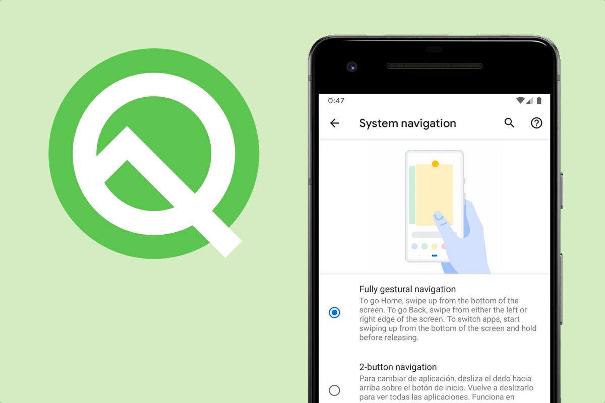 La beta 5 de Android Q agrega nuevos gestos de navegación hiper.click/R89QyF