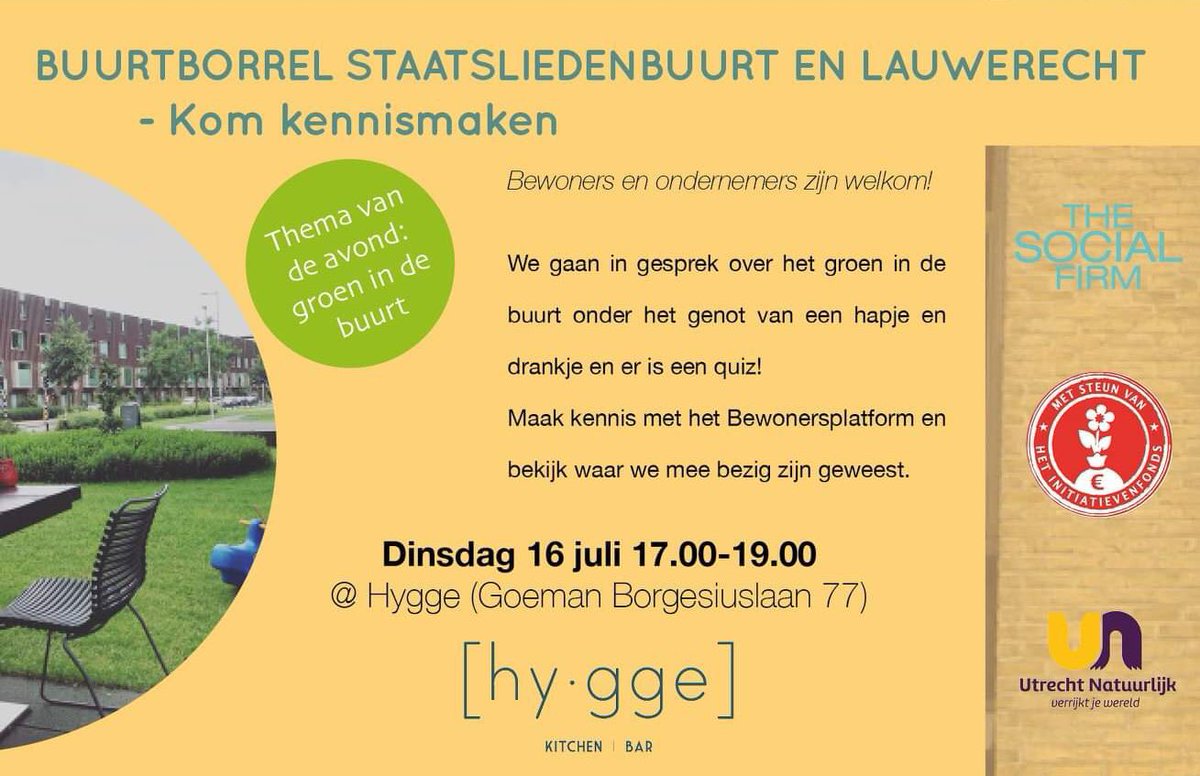 Cocreatie voor een veilig plein bij de #Merelstraat #Draaiweg #Talmalaan! Wat zal er gebeuren met de fietsroute (die geen fietsroute is)? Kom dinsdag langs op de Buurtborrel bij #Hygge dan kunnen we over het proces vertellen. #staatslieden #lauwerecht #cocreatie #participatie
