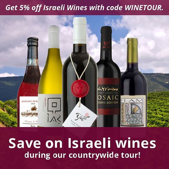 kosherwinesite's tweet photo. SOCIAL EXCLUSIVE: Get an additional 5% off all Israeli Wines this week!

Following our wine tour on social and want to try some of the wines? Get an additional 5% off the sale price using code WINETOUR at https://t.co/ktW1CPuUZP today!

Offer valid th… https://t.co/4qfOUA8Dao https://t.co/VCpevWfIOG