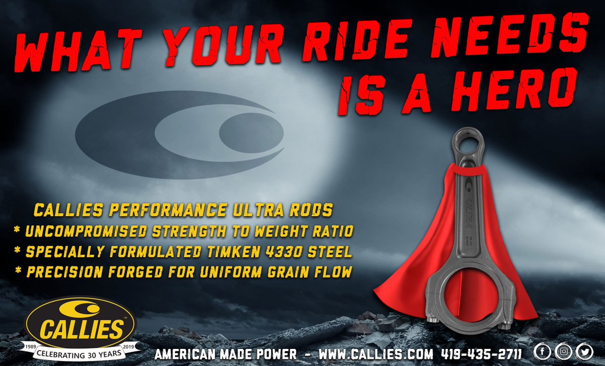 CalliesPerforma's tweet photo. Have no fear, Ultra rods are here. #CalliesPerformance https://t.co/cc7afgAWh0