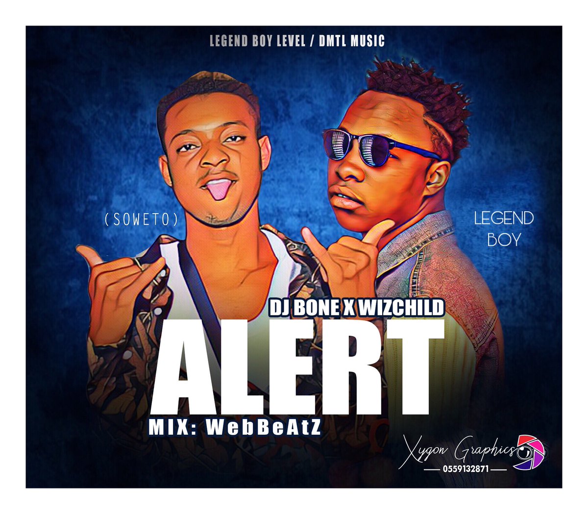@dj_bone_gh (Soweto) X @wizchildofficial – Alert 🚨 . Super star Disc Jockey, DJ  Bone(Soweto) collaborates with Legend Boy, Wiz Child on this new record titled Alert 🚨 . Dropping Soon 

Alert 🚨 is Mixed by WebBeatz and the video is already in the works.
Issa hitz already