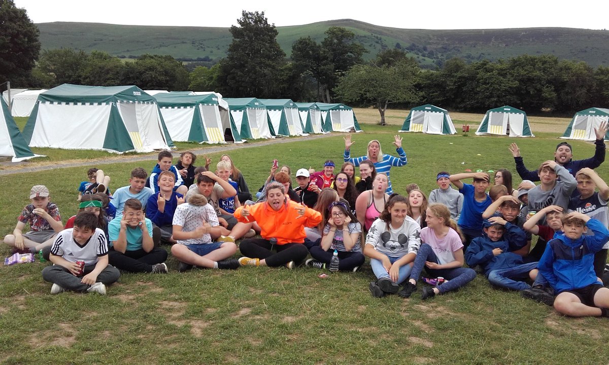TheNewbridgeSch's tweet photo. Camping it's 'Intense'#wales2019 https://t.co/o5db8SZTFf