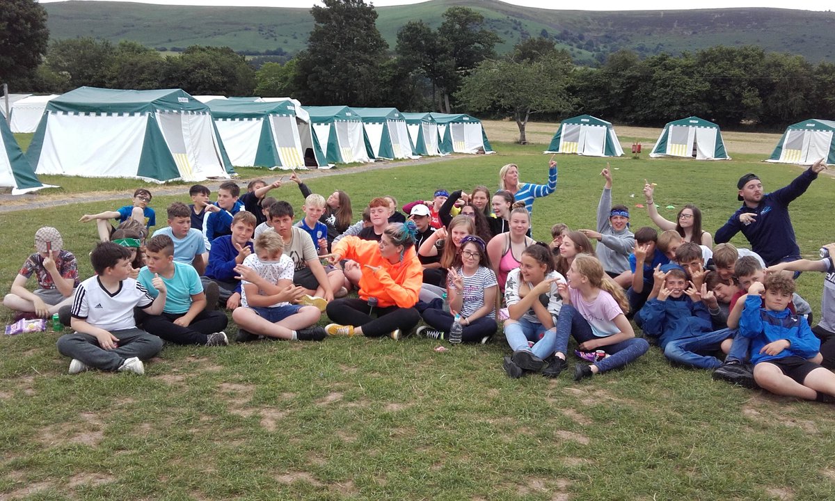TheNewbridgeSch's tweet photo. Camping it's 'Intense'#wales2019 https://t.co/o5db8SZTFf