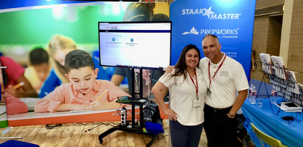 PREPWORKS's tweet image. We are so excited to finally be at #CAMT19!   Visit booth #401 to see demos of our digital solutions, pick up samples of our worktexts, register for our great raffles and test drive the all-new #STAAR MASTER® Digital Math and #PREPWORKS products