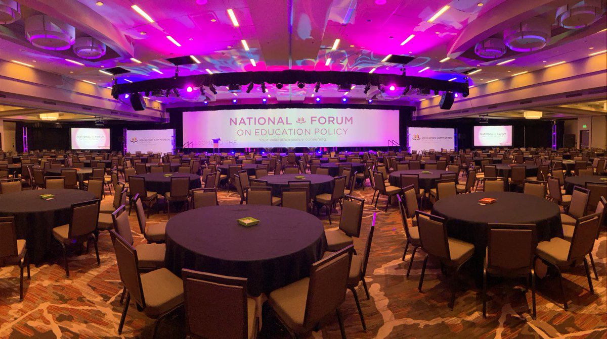 AmyRSkinner's tweet photo. Honored to be getting ready for my 5th #ECSNF19! @EdCommission https://t.co/xLC9Yb6f3k