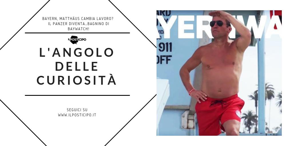 ilposticipo's tweet photo. Il club bavarese pubblicizza la tournée negli USA con un video in cui Lothar interpreta Mitch Buchannon! #ilposticipo https://t.co/ugwQMCeNoh