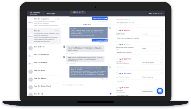 ZipBooks tweet media
