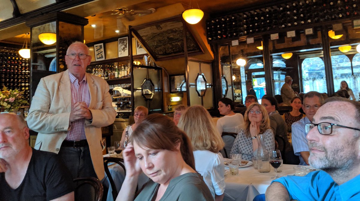 SlowFoodEdin's tweet photo. Andrew thanks #CooksAlliance @chefneilforbes, Olive Geddes @natlibscot, and everyone @CafeStHonore for our final #BigTable of the series. We have had restaurant #sustainability @the_SRA, the future of food with @frankieevaughan, and finally food from the past. 👏 #SlowFood https://t.co/7UBTOkexX3