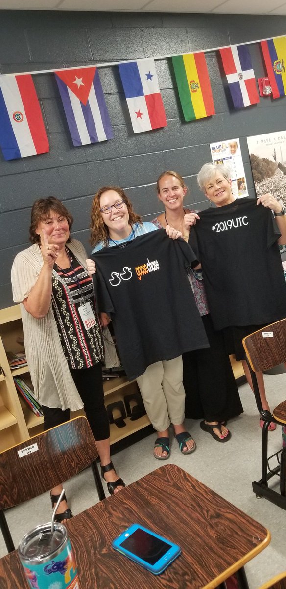 mrsdrewscrew's tweet image. Round two! Let&apos;s goooo!!! #duckduckgoosechase #2019utc @GooseChaseEDU @upstatetech @HamiltonParks17 @MrsStorytime @jlsanders12 @apsopko @PutnamTeach