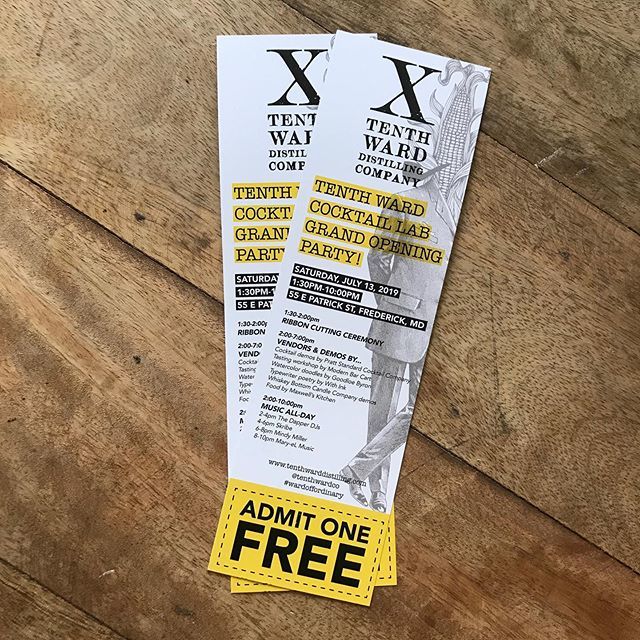 Celebrate the grand opening of <a href="/tenthwardco/">Tenth Ward Distilling Company</a>’s new Cocktail Lab this weekend! 
Join the party on Saturday, July 13 from 1:30pm - 10pm. There will be a variety of live music as well as demos and a plethora of great vendors including: tasting workshops with… ift.tt/32tD9m2