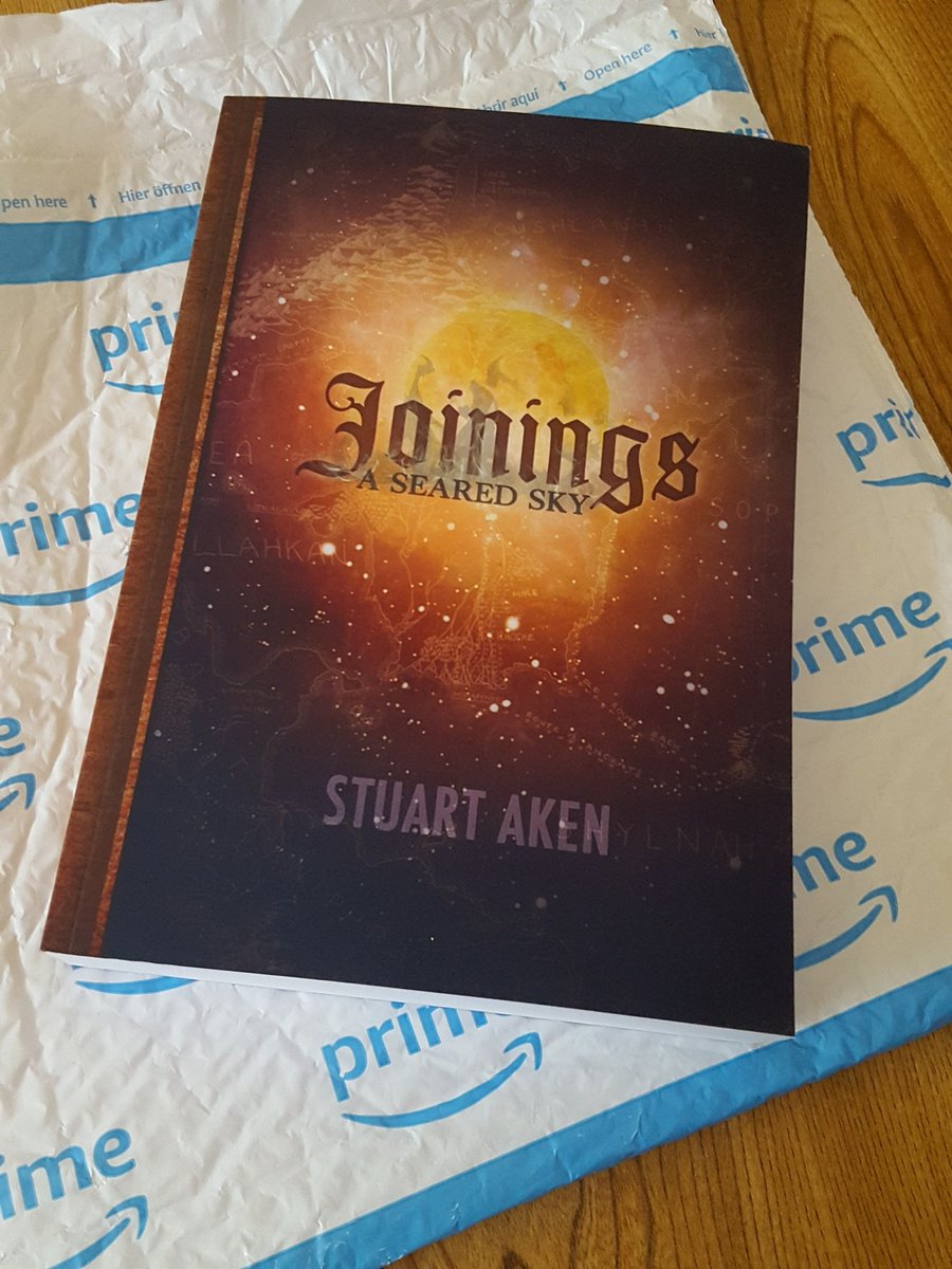 i_Lilly0k's tweet photo. Just received this and am excited to dig into book one of the series. A Seared Sky! #amreading #readingcommunity 📖 @stuartaken #happyread https://t.co/R9FBVh1Rih