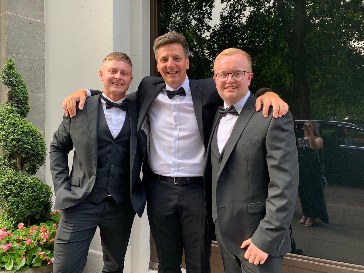 Croyland boys on tour!! 🍻 #MotorTraderAwards