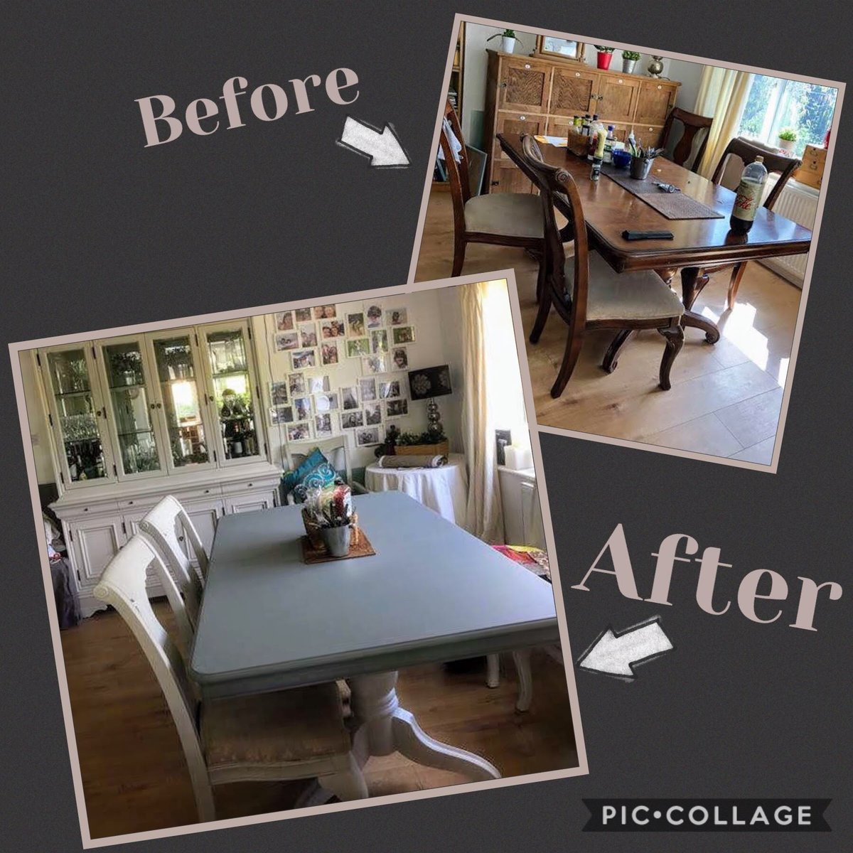 funkifythis's tweet photo. We just love this transformation from one of our customers using a couple of the new Fusion Mineral Paint colours, Goddess Ashwagandha and Sacred Sage. What a difference?! You rock Debbie!
#fusionmineralpaint #painted #furniture #crowborough #diy https://t.co/KDWe220Itr