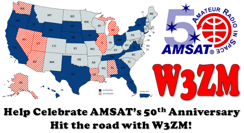 KE4ALabama's tweet photo. A little bird told me someone may #popup on another little bird as #W3ZM/KL6 or /KL7 in the next day or so. Keep an eye on Twitter.
For this weekend we have W3ZM/9 in Illinois and
W3ZM/4 in Florida (hint #EL79)
More info at: https://t.co/kBMOAj1hiM https://t.co/5a2fpPXvQJ