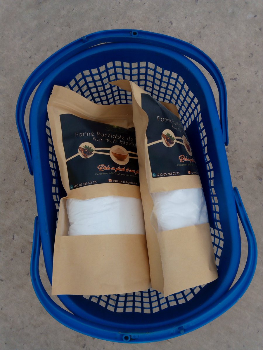 AgroZoe's tweet photo. Aimer par tout le monde. La farine Panifiable de manioc disponible au supermarché Zando Market et à la Boutique Africashop. Cg https://t.co/cQVxkarXF3