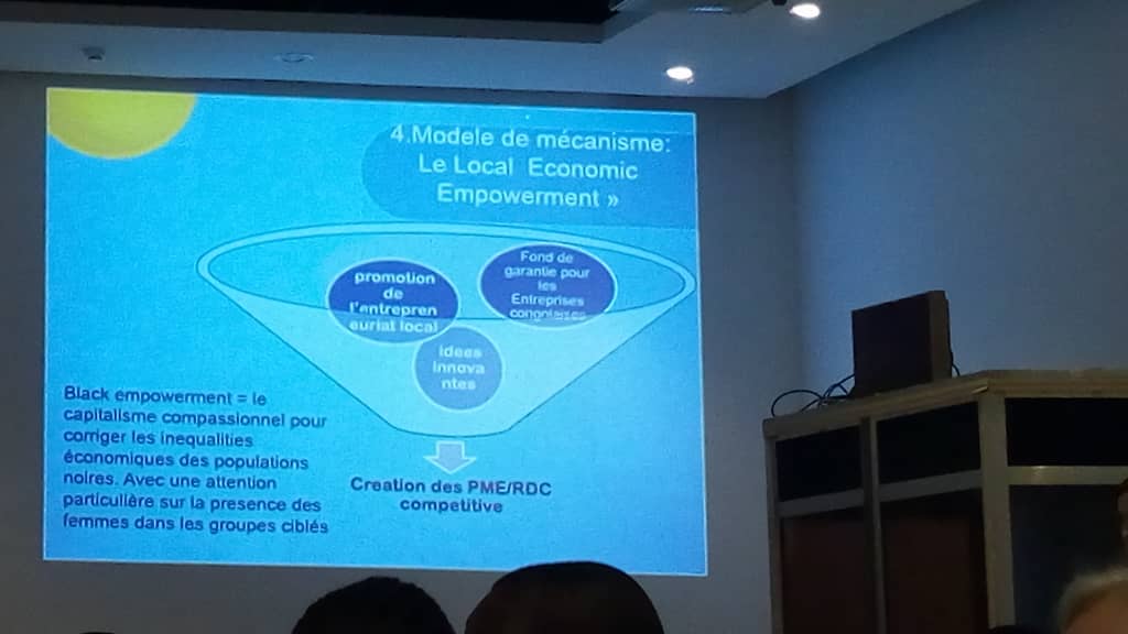 OearseRdc's tweet photo. #RDC La participation des congolais dans les #capitaux des entreprises minières et la promotion de la sous-#traitance au centre de discussion du 7°session #RDCAMI2019. Les participants ont discutés sur les
#mécanismes pouvant matérialisée les options législatives y relatives. https://t.co/6N6Vhaj6ap