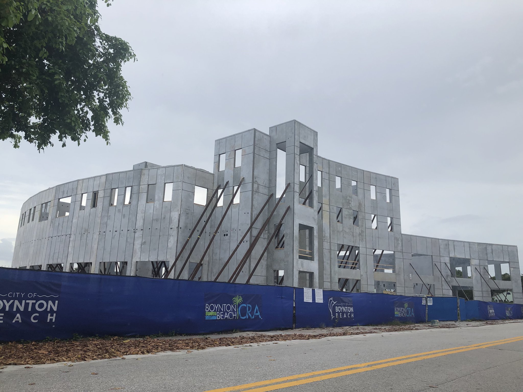 City of Boynton on Twitter "Three weeks ago this was one panel! Fast