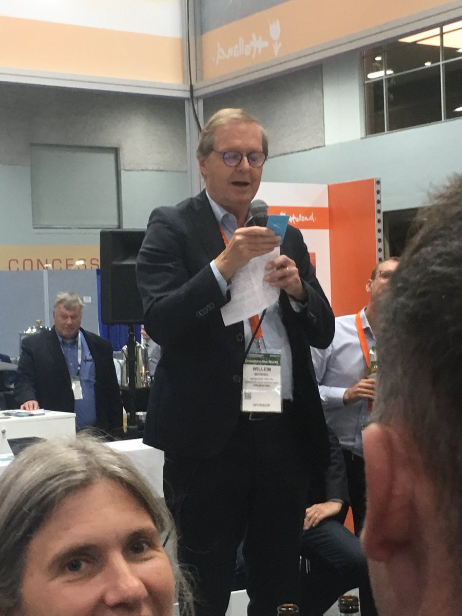 HWcib19's tweet photo. Business Partnering Reception at BIO World Congress 2019, US, including the Bike Raffle, won by a lady from INRA Transfert, France https://t.co/hQlokKvwlQ
