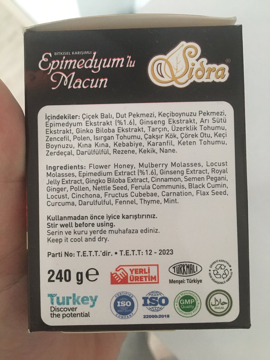 Sertleşme Problemine Son!
Erken Boşalmaya Son!
Cinsel Performans Düşüklüğüne Son!
Sperm Sayısı Azlığına Son!
🔆Seynur Epimedyumlu Macun ile Cinsel Hayatınızı Renklendirin 🏳️‍🌈
🎗Airbox Poşet ile kırılma olasılığını sıfıra düşürdük
🏵 3 Adet Sadece 139TL
 #HerkesiMutluEdemezsinÇünkü