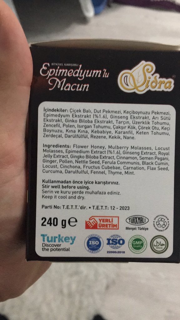 Sertleşme Problemine Son!
Erken Boşalmaya Son!
Cinsel Performans Düşüklüğüne Son!
Sperm Sayısı Azlığına Son!  #winwin
🔆Epimedyumlu Macun ile Cinsel Hayatınızı Renklendirin 🏳️‍🌈
🎗Airbox Poşet ile kırılma olasılığını sıfıra düşürdük
🏵 3 Adet Sadece 139TL
bitkiselreyonum.com
