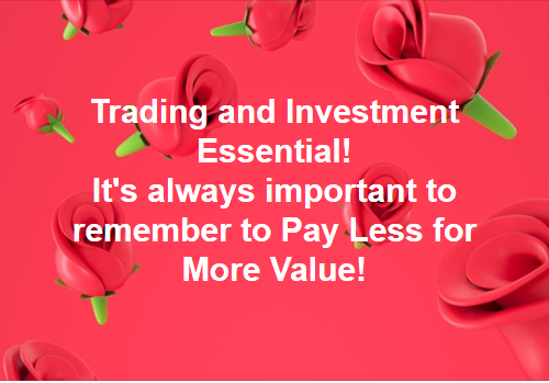 MajorMarketMov1's tweet photo. Trading and Investment Essential!
It's always important to remember to Pay Less for More Value! https://t.co/nbCMtS7z8I