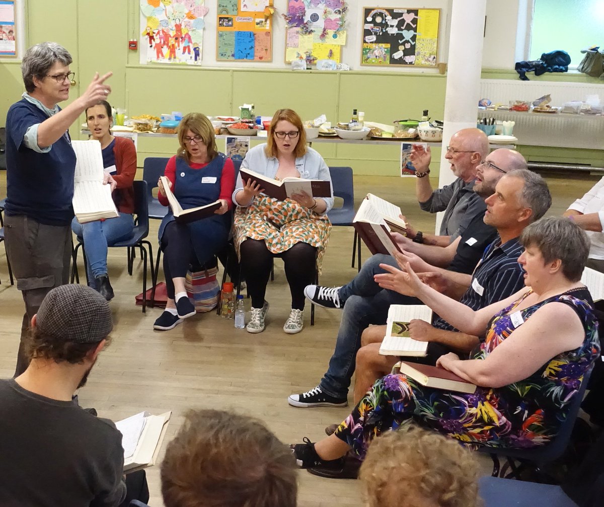 ShapeNoteScot's tweet photo. The annual #Scottish All-Day #SacredHarp #Singing is this weekend, and for the first time ever it's in #Edinburgh. Spread the word! Full details here https://t.co/NMYozAFRDX #shapenote #acappella #harmony https://t.co/FPcmm1vESy