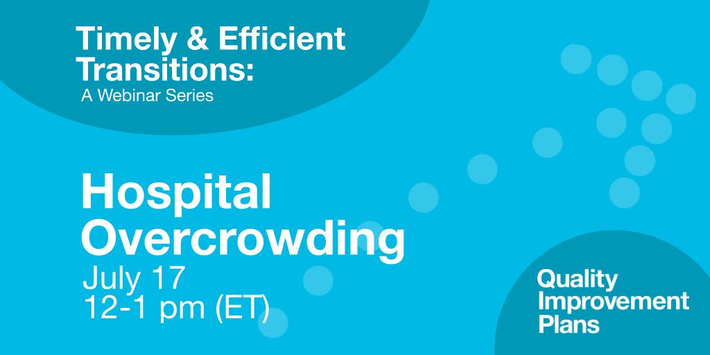 OntarioHealthOH's tweet photo. Next week: at our #TimelyandEfficientTransitions webinar, we discuss hospital overcrowding – what does the data tell us about the problem and what strategies are working to address #ALC and #HallwayHealthcare. On July 17: https://t.co/XcSCx5F1ZV https://t.co/HhZXHLv4Gt