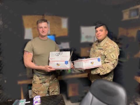 JOSHCarePackage's tweet photo. Mail day!  We love it when we receive pics from our deployed heroes!  #gojosh #joshcarepackages https://t.co/DQWamsPqUK