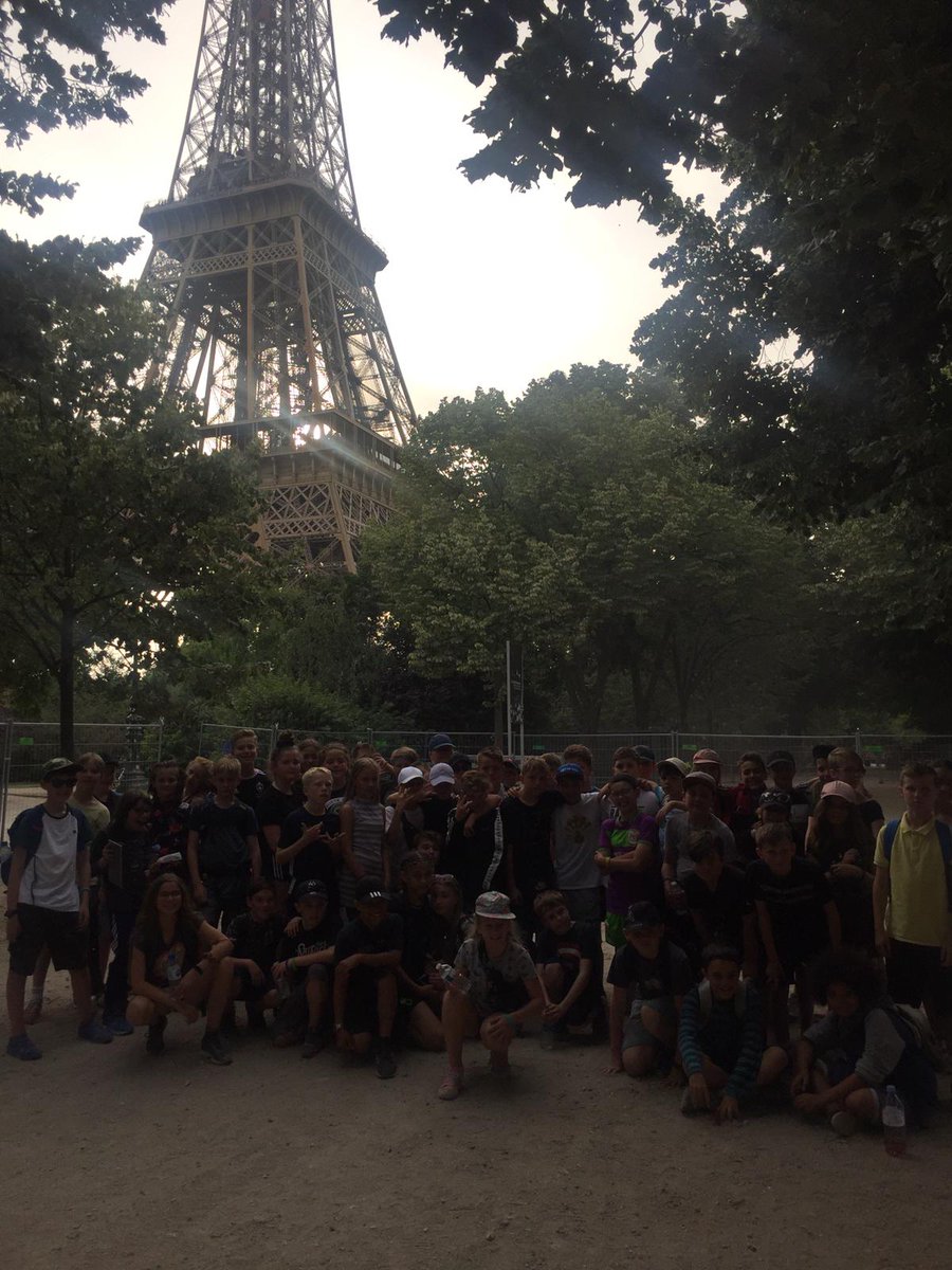 Paris - Day 3! ‘15,000 steps later...Stade de France, Mona Lisa at the Louvre, up and down the Eiffel Tower all completed! What a brilliant day! #Y7s #Languages #french <a href="/CST_Schools/">Cathedral Schools Trust</a> <a href="/stkathsschool/">St Katherine's</a>