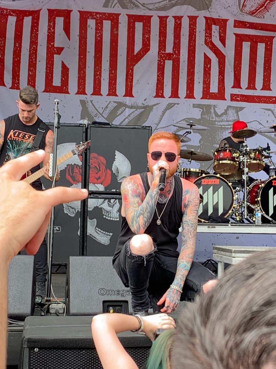⁦<a href="/MemphisMayFire/">Memphis May Fire</a>⁩ #RockstarEnergyDrinkDisruptFest2019