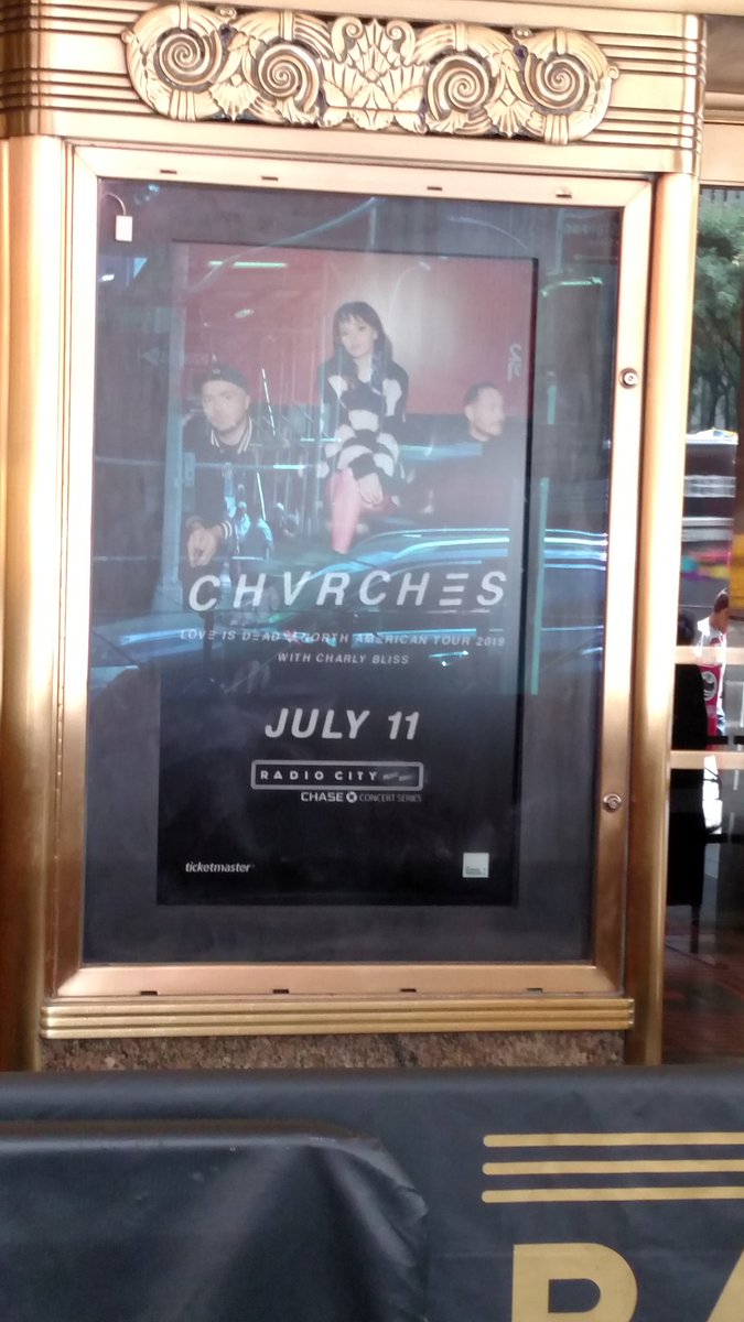 Can't wait for tomorrow <a href="/CHVRCHES/">CHVRCHES</a>!!! 🙌

#CHVRCHES #LoveIsDead #RadioCityMusicHall #NYC