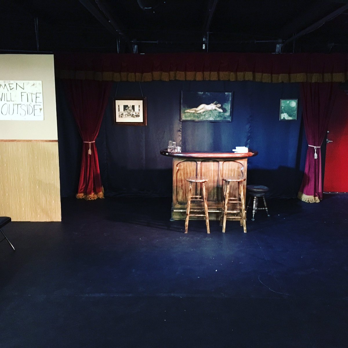 StudioTheatreWY's tweet photo. The stage is set for another great season of #TheCodymonologues. Get your tickets for tomorrow’s opening night performance at https://t.co/mYHPM2lUA5! https://t.co/0S5Ag5y7xP