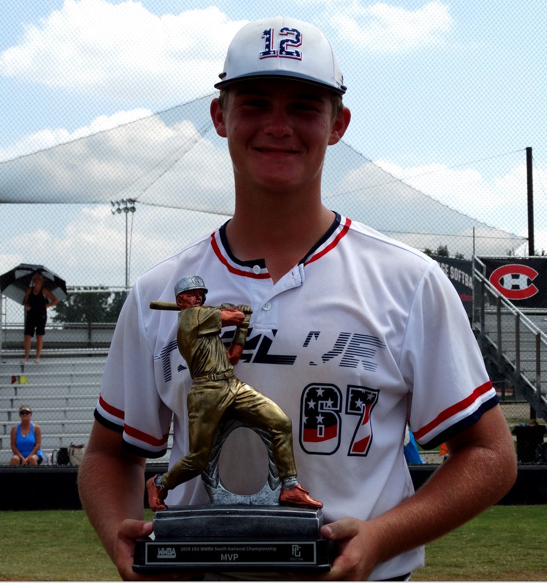 PG_Tourney's tweet image. 2019 WWBA 15U South National Championship
Tournament MVP Cannon Chester 
Tournament MV-Pitcher Grayson Murry
#GreatnessAchieved