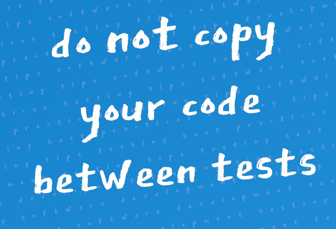 Alex_Zhukovich's tweet image. Today I want to start a #TestingTipsWeek and start to publish tips which can improve the quality of tests in the project.  
Often we write a lot of similar code for creating test data or doing a similar step, especially when we writing UI tests.